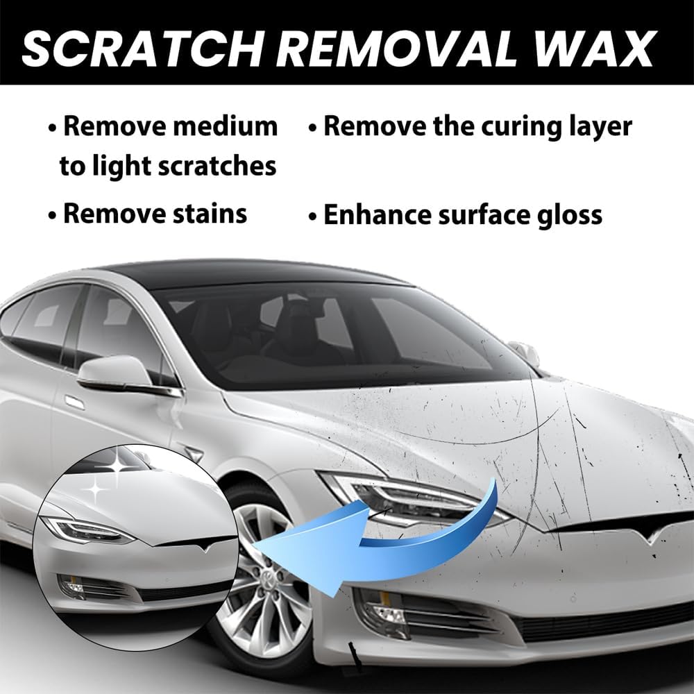 Vehicles, Car Scratch Remover Wax 120g Each(Pack Of 2)