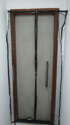Magnetic Mesh Screen Door Curtain