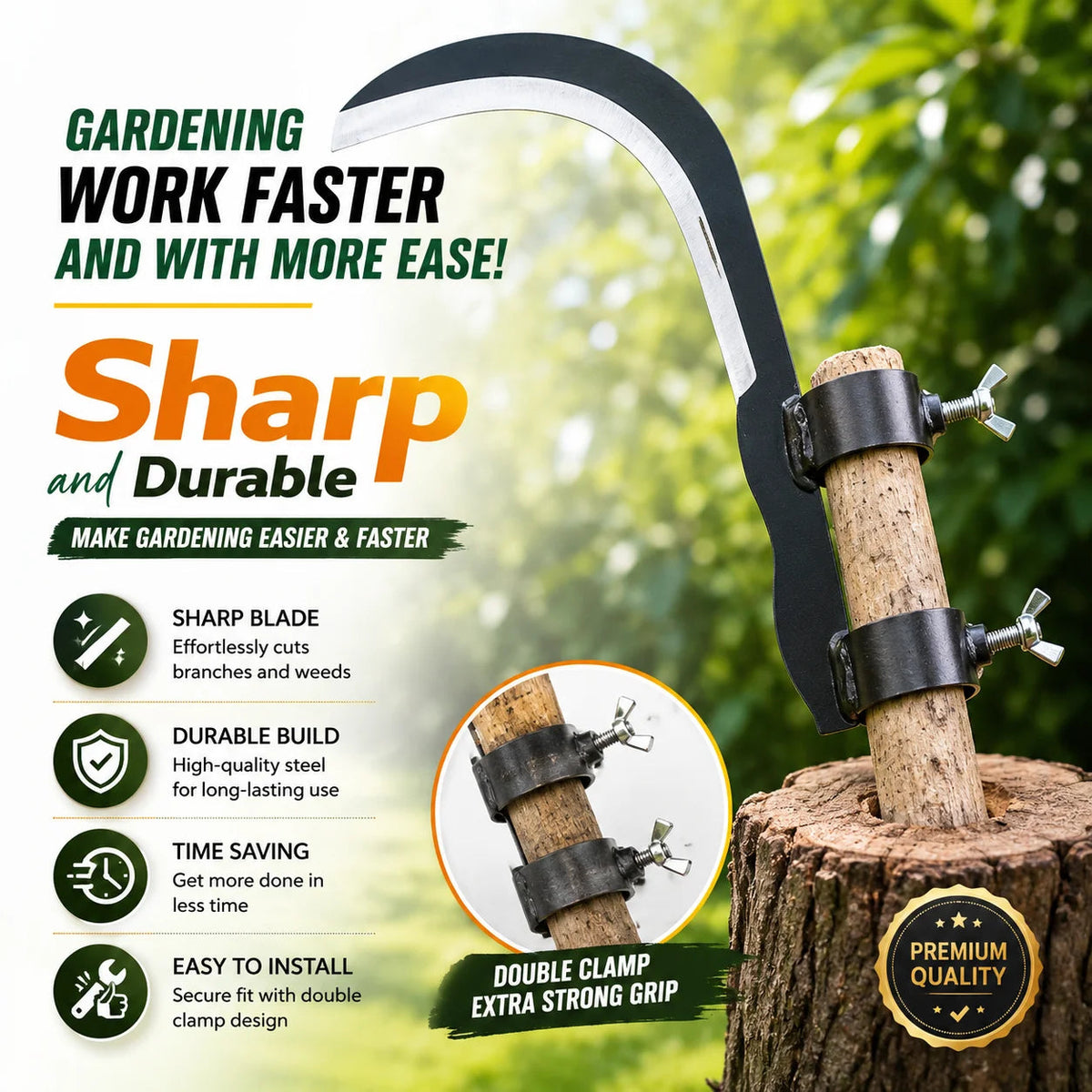 Grass Sickle Cutter Head